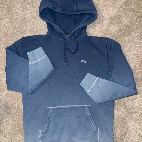 Vans Blue Ombre Hoodie - Size Medium - Picture 1 of 8